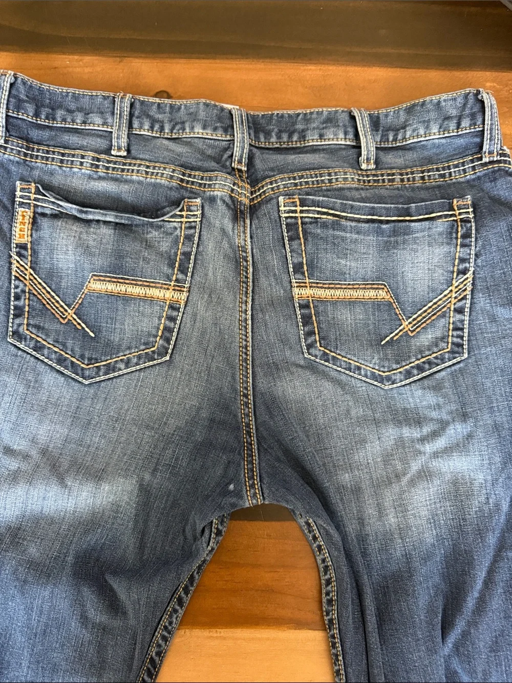 Cinch Men’s Blue Boot Cut Jeans 38x32
